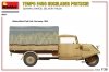 MiniArt 35371 Tempo E400 Hochlader Pritsche German 3-wheel delivery truck 1/35